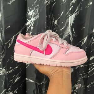 Pink Nike Dunk Low
